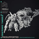 Demi Fiends - 3 Models - PRESUPPORTED - Hell Hath No Fury - 32mm model