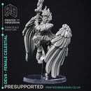 Deva Acolyte - Celestial Fighter - PRESUPPORTED - Heaven Hath no fury - 32 mm scale