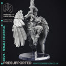 Deva Acolyte - Celestial Fighter - PRESUPPORTED - Heaven Hath no fury - 32 mm scale