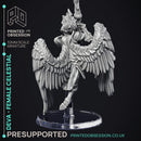 Deva Acolyte - Celestial Fighter - PRESUPPORTED - Heaven Hath no fury - 32 mm scale
