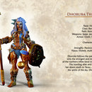 Dhoruba The Barbarian - Idle and Action Pose Lion Rider - STL only - Only-Games