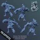 Dhozo - Goblin Berserker in Action and Football Pose - STL only - Only-Games