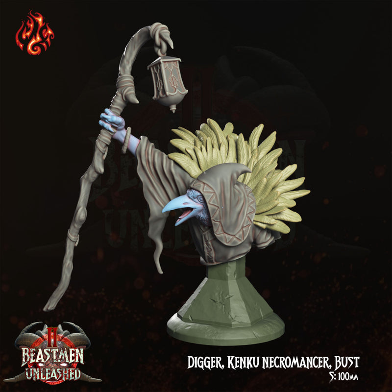 Digger, Kenku necromancer, Βust Version