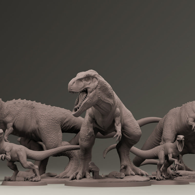 Raptor velociraptor 2 poses - Only-Games