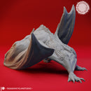 Crawling Dire Bat - Tabletop Miniature (Pre-Supported)