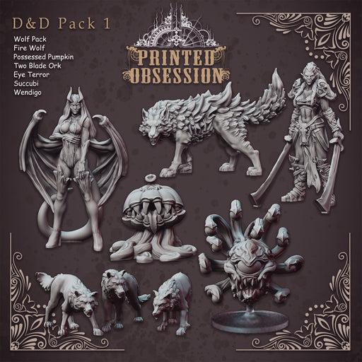 Ultimate D&D Collection 1 - 8 stls included. - Only-Games