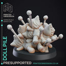 Doll Collection - 6 models - Puppet Masters Show - PRESUPPORTED - 32mm scale