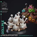 Doll Collection - 6 models - Puppet Masters Show - PRESUPPORTED - 32mm scale