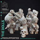 Doll Collection - 6 models - Puppet Masters Show - PRESUPPORTED - 32mm scale