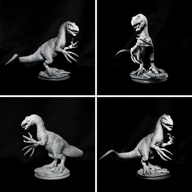 Rodica And Dreadclaw - Female Barbarian riding on therizinosaurus - STL only - Only-Games