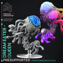 Dream Eater Queen & Drones - 3x models - Boss monster - Weird shores - PRESUPPORTED - 32mm scale