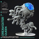 Dream Eater Queen & Drones - 3x models - Boss monster - Weird shores - PRESUPPORTED - 32mm scale