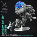 Dream Eater Queen & Drones - 3x models - Boss monster - Weird shores - PRESUPPORTED - 32mm scale