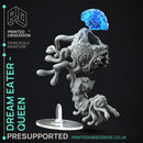 Dream Eater Queen & Drones - 3x models - Boss monster - Weird shores - PRESUPPORTED - 32mm scale