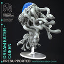 Dream Eater Queen & Drones - 3x models - Boss monster - Weird shores - PRESUPPORTED - 32mm scale