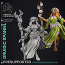 Dog Folk - 6 NPC Heros -  PRESUPPORTED - Illustrated and Stats - 32mm scale