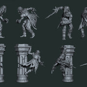 Dumariel - Action and Idle pose hero - STL only - Only-Games