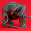 Loxodon Ninja - Tabletop Miniature (Pre-Supported)