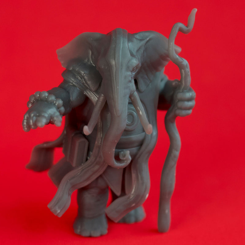 Loxodon Druid - Tabletop Miniature (Pre-Supported) - Only-Games