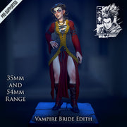Vampire Bride Edith - STL only - Only-Games