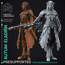 Autum Eladrin - High Fay - PRESUPPORTED - 32mm Scale