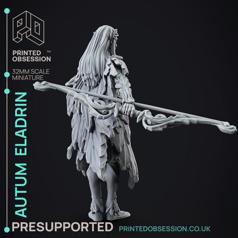 Autum Eladrin - High Fay - PRESUPPORTED - 32mm Scale