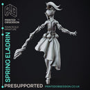 Spring Eladrin - High Fay - PRESUPPORTED - 32mm scale