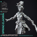 Spring Eladrin - High Fay - PRESUPPORTED - 32mm scale