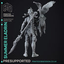 Summer Eladrin - High Fay - PRESUPPROTED - 32mm scale