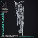 Summer Eladrin - High Fay - PRESUPPROTED - 32mm scale