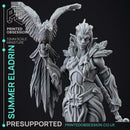 Summer Eladrin - High Fay - PRESUPPROTED - 32mm scale