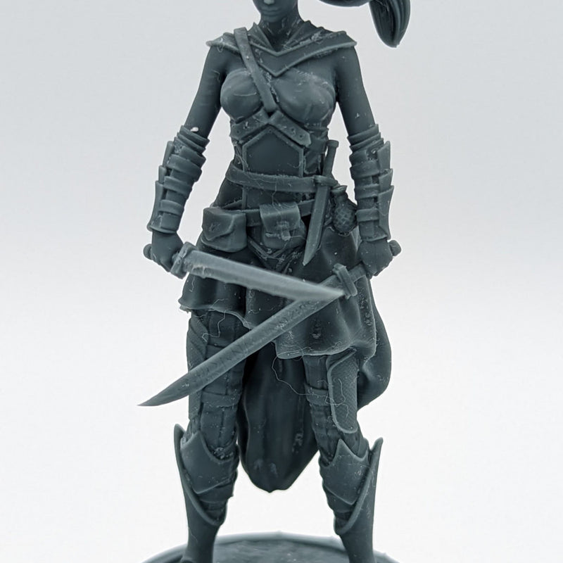 Elven Warrior Champion Elanor - Elven Warrior Champion - 75mm + 35mm Scale