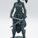 Elven Warrior Champion Elanor - Elven Warrior Champion - 75mm + 35mm Scale