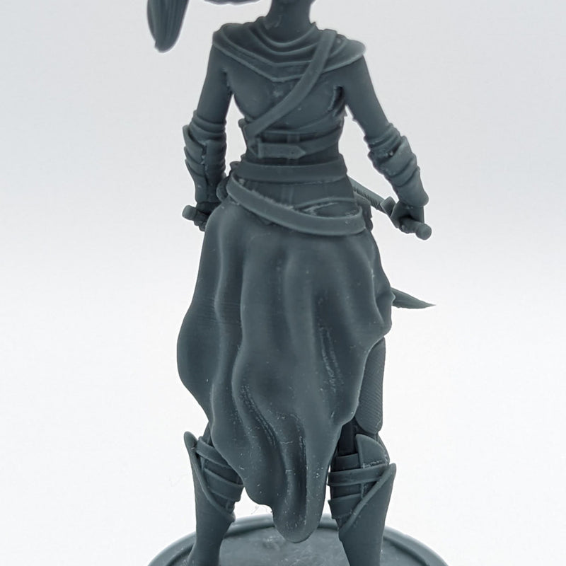 Elven Warrior Champion Elanor - Elven Warrior Champion - 75mm + 35mm Scale