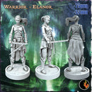 Elven Warrior Champion Elanor - Elven Warrior Champion - 75mm + 35mm Scale
