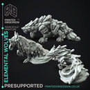 FREE Elemental Wolves - Pack 2 - 32 mm scale