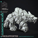 FREE Elemental Wolves - Pack 2 - 32 mm scale