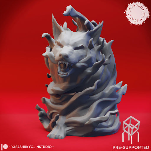 Fire Elemental - Tabletop Miniature (Pre-Supported) - Only-Games