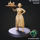 Elf Barmaid 01 - 2 Variants - Only-Games