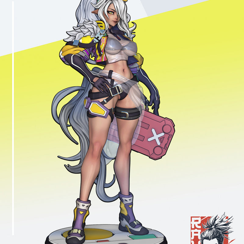 Deadman's Sci-Fi Elf Girl - STL only - Only-Games