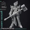 Elizabeth - High Paladin - 2 models - PRESUPPORTED - Heaven Hath No Fury - 32mm Scale