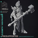 Elizabeth - High Paladin - 2 models - PRESUPPORTED - Heaven Hath No Fury - 32mm Scale