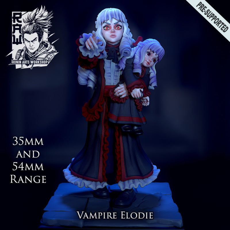 Vampire Elodie - STL only - Only-Games