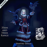 Vampire Emilia - STL only - Only-Games