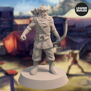 Empire of Jagrad Archer - Pose 1 - 3D printable miniature – STL file - Only-Games