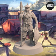Empire of Jagrad Soldier with Spear - Pose 2 - Only-Games