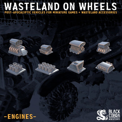 -1/64 Engines- Wasteland on Wheels - Only-Games