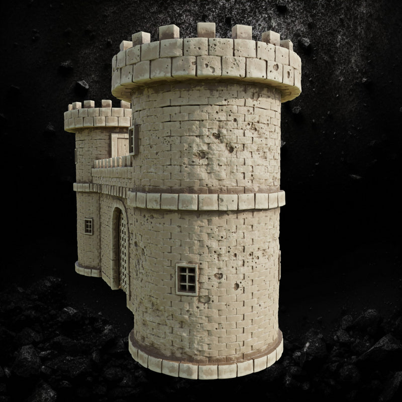 Castle Entrance - Fantasy Building STL, DnD & Wargaming Terrain