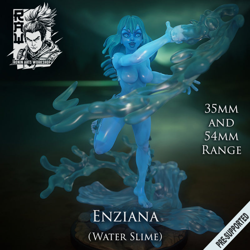 Enziana - Water Slime Girl - STL only - Only-Games