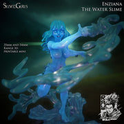 Enziana - Water Slime Girl - STL only - Only-Games